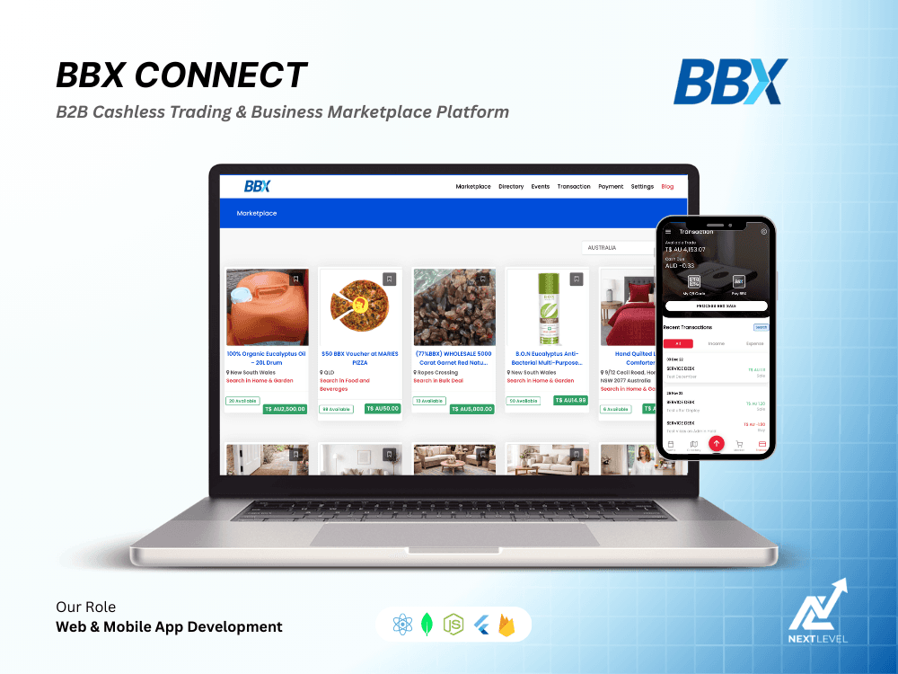 BBX Connect  — E-Commerce Project app screenshot