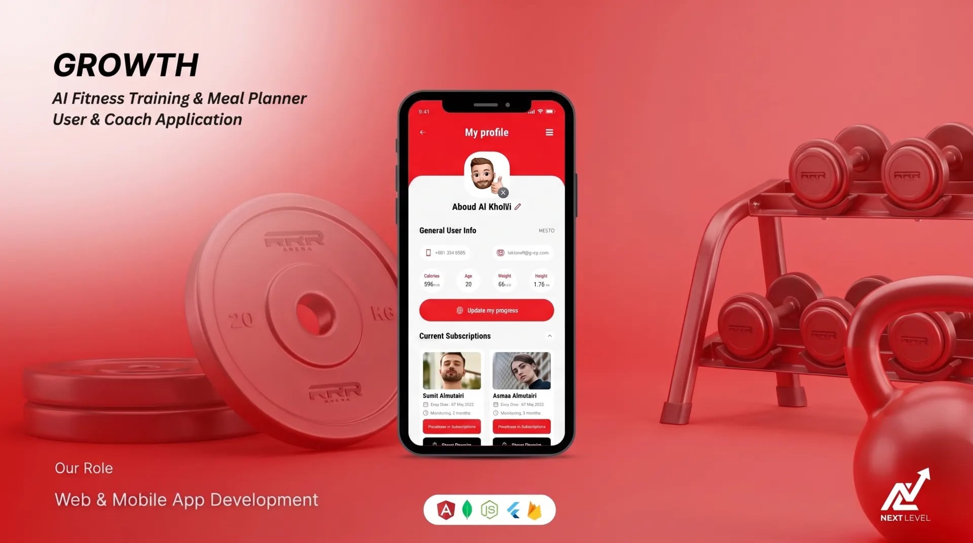 Member App — iOS + Android