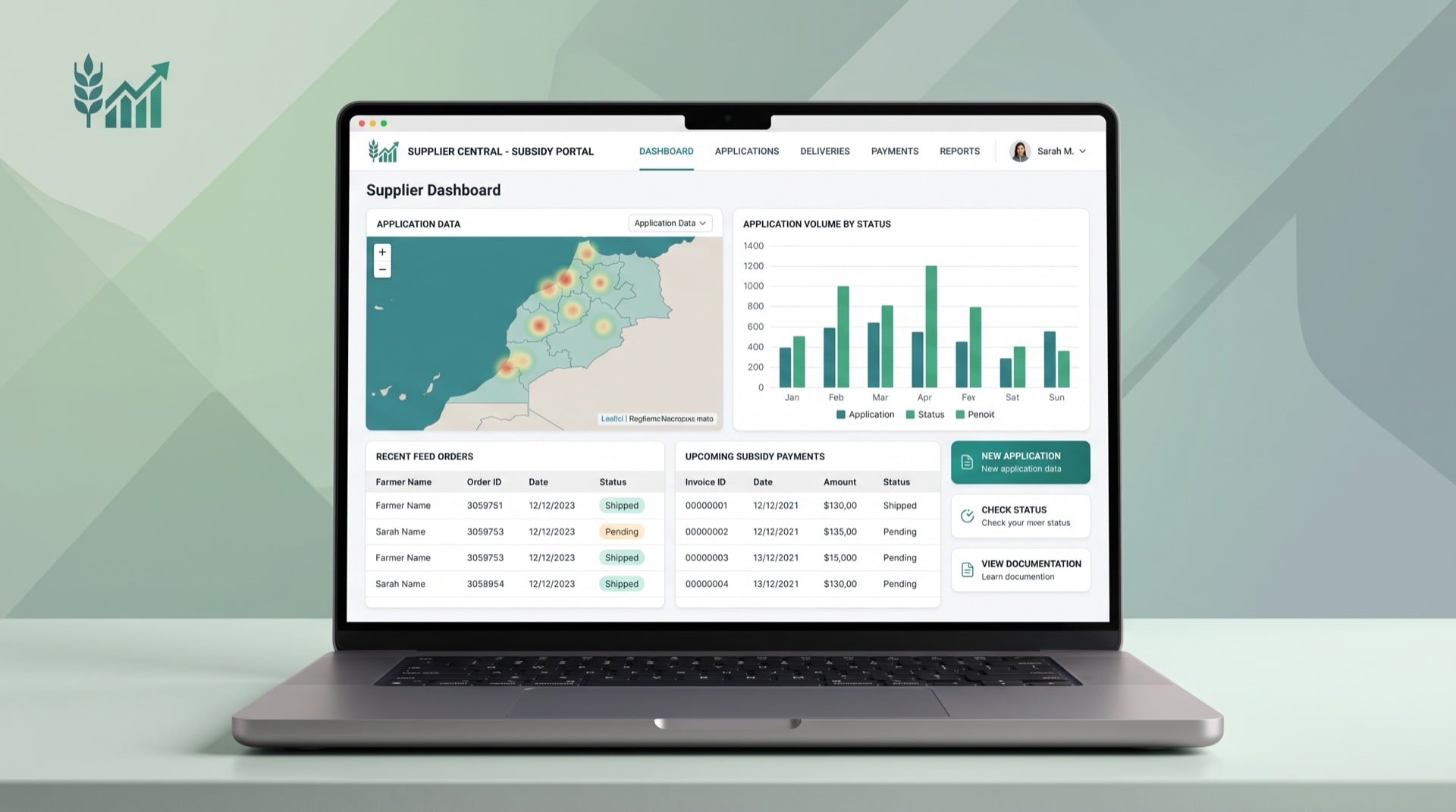 Supplier Dashboard — Web