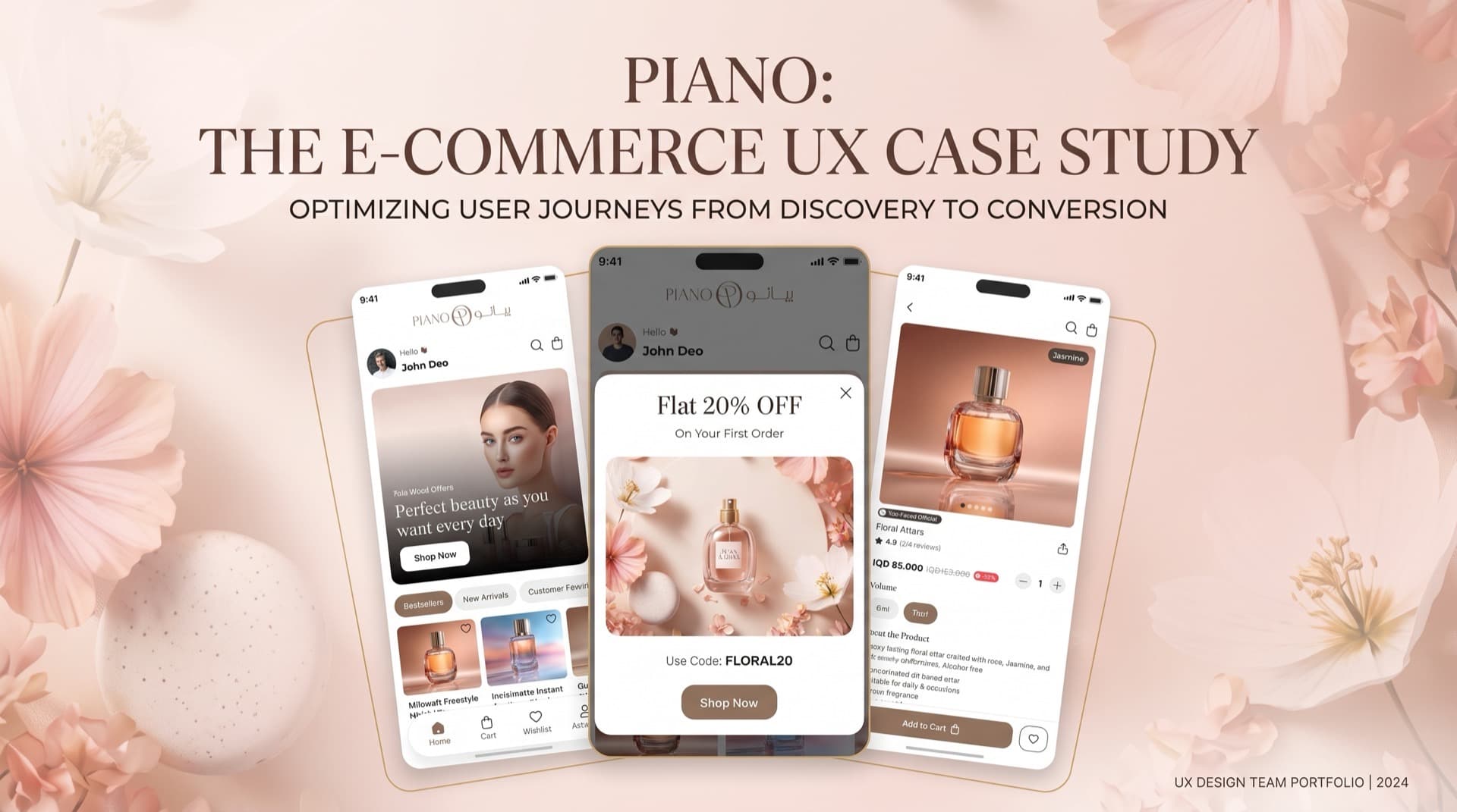 Piano bilingual cosmetic e-commerce app and admin CMS