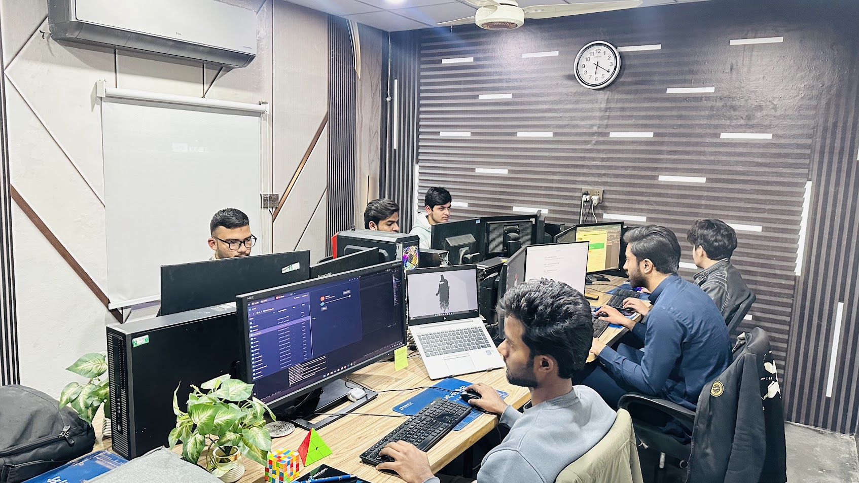 The Next Level Software team at the Faisalabad office